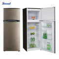 210L Home Use Double Door Manual Defrost Top Freezer Refrigerator